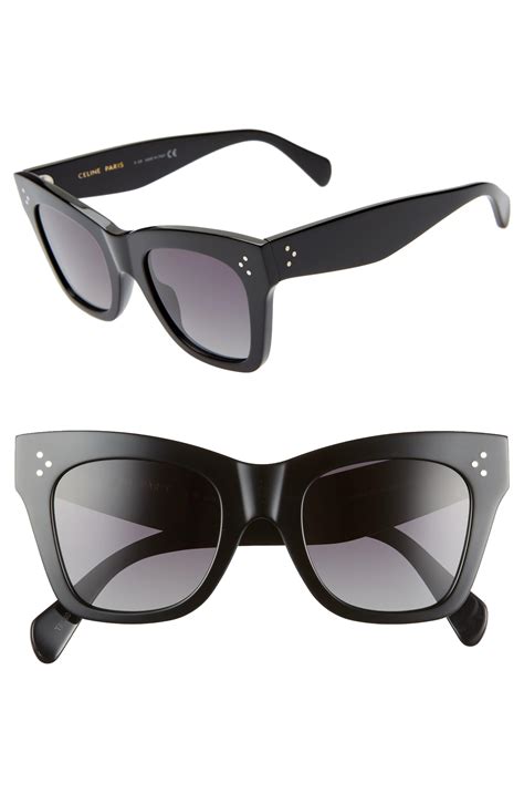 celine sunglasses hut|celine 50mm polarized square sunglasses.